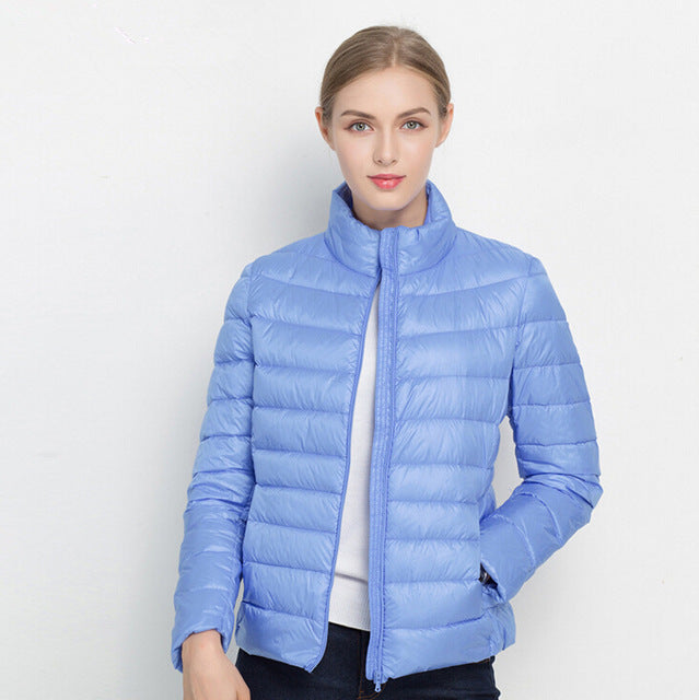 White Duck Down Light Winter / Spring Jacket
