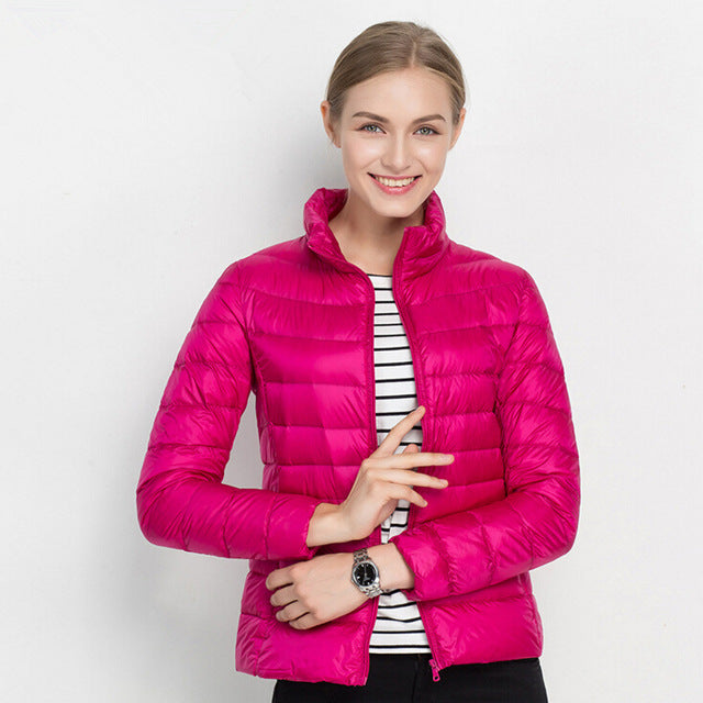 White Duck Down Light Winter / Spring Jacket