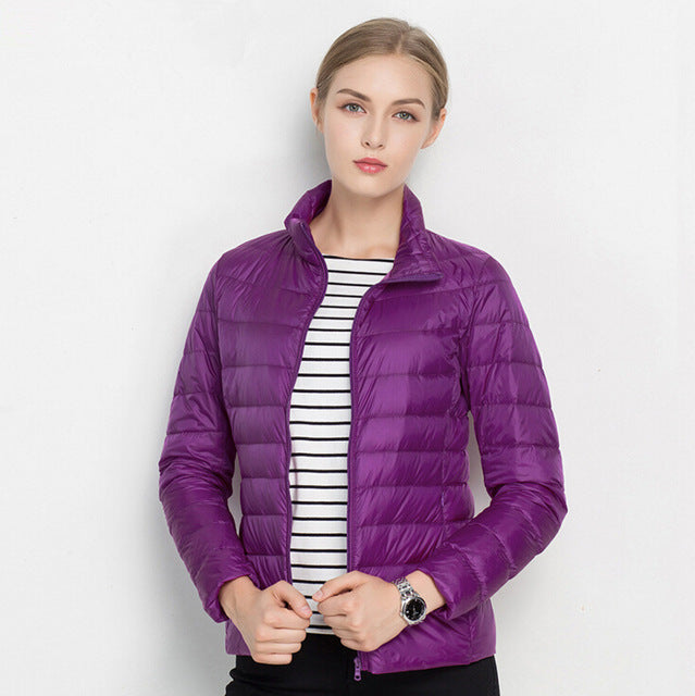 White Duck Down Light Winter / Spring Jacket