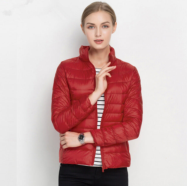 White Duck Down Light Winter / Spring Jacket