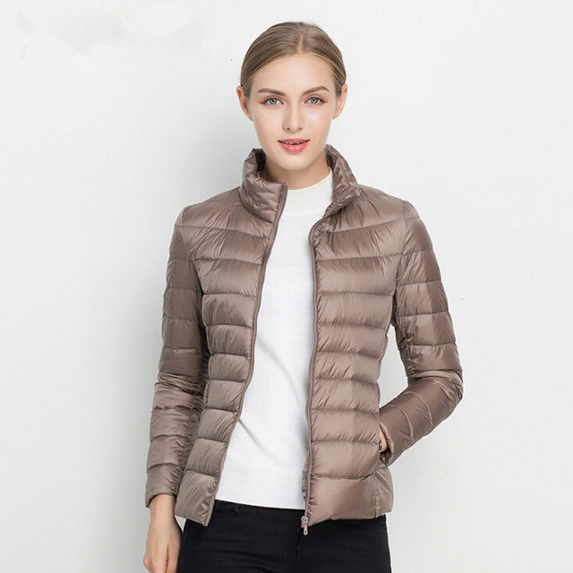 White Duck Down Light Winter / Spring Jacket