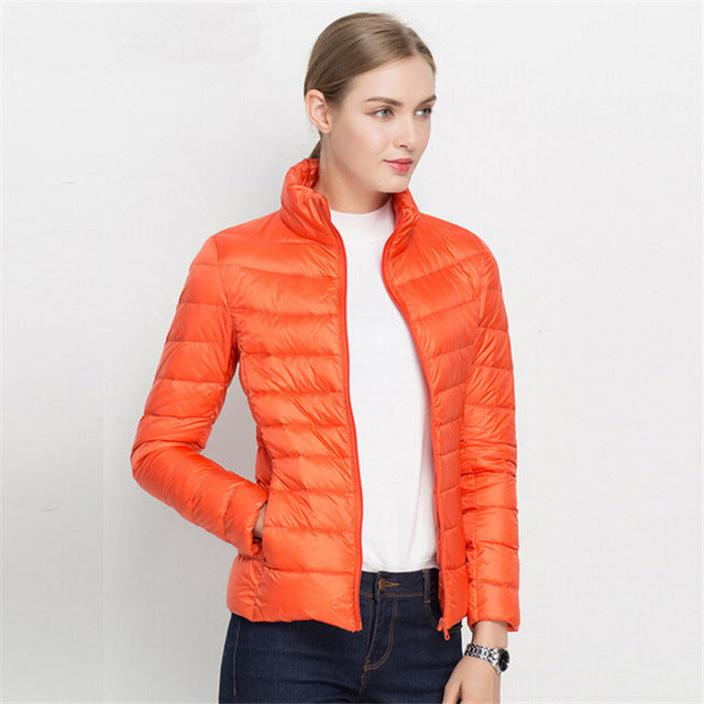 White Duck Down Light Winter / Spring Jacket