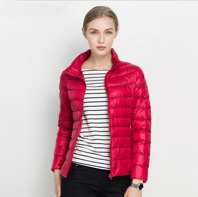 White Duck Down Light Winter / Spring Jacket