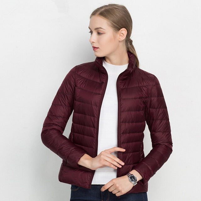 White Duck Down Light Winter / Spring Jacket