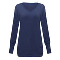 Women's Casual V Neck Light Sweater Dress