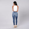 Women Skinny biker Casual Slim Pencil Jeans
