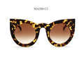 Vintage Round Luxury Cat Eye Sunglasses