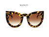 Vintage Round Luxury Cat Eye Sunglasses