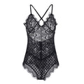 Sexy Fringe lace transparent bodysuit