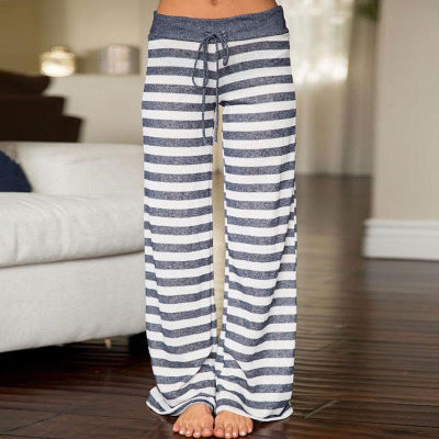 Womens Cozy Print Floral Sweatpants