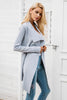 Slash Knitted soft cardigan sweater