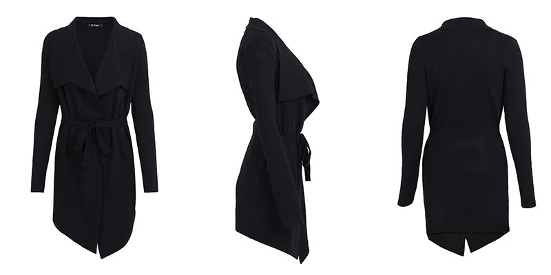 Slash Knitted soft cardigan sweater