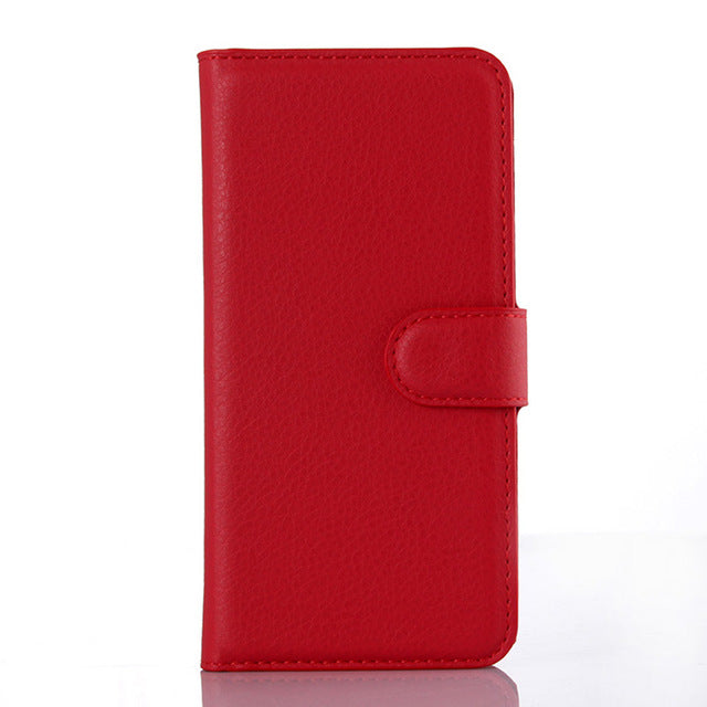 Leather Wallet Case book For iphones all colors