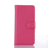 Leather Wallet Case book For iphones all colors
