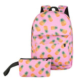 Unisex Leisure Pineapple Backpack