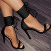 Lace UP High Heel Sandals