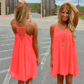 Chiffon Summer beach dress / Plus size also