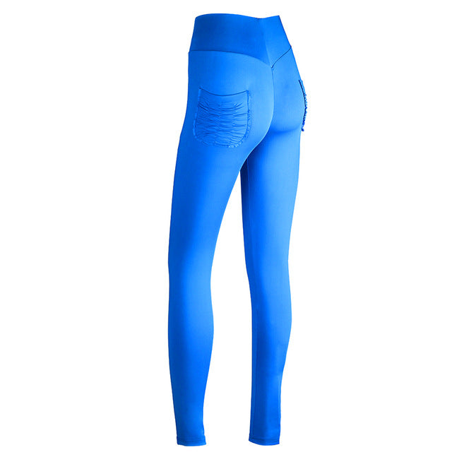Sexy High Waist Push Up Fitness Leggings / Workout Candy