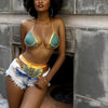 Bikini african / brazilian High waist swimwear Set