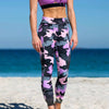 Camouflage Pink / Gray  High Waist Workout Sport Leggings