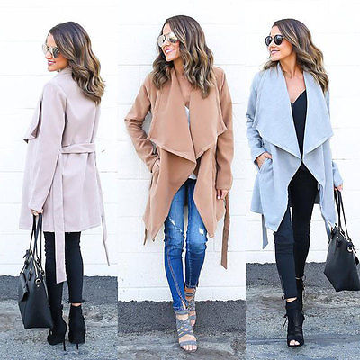 Women's Windbreaker Trench Coat