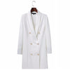 Trendy European Style Blazer Dress