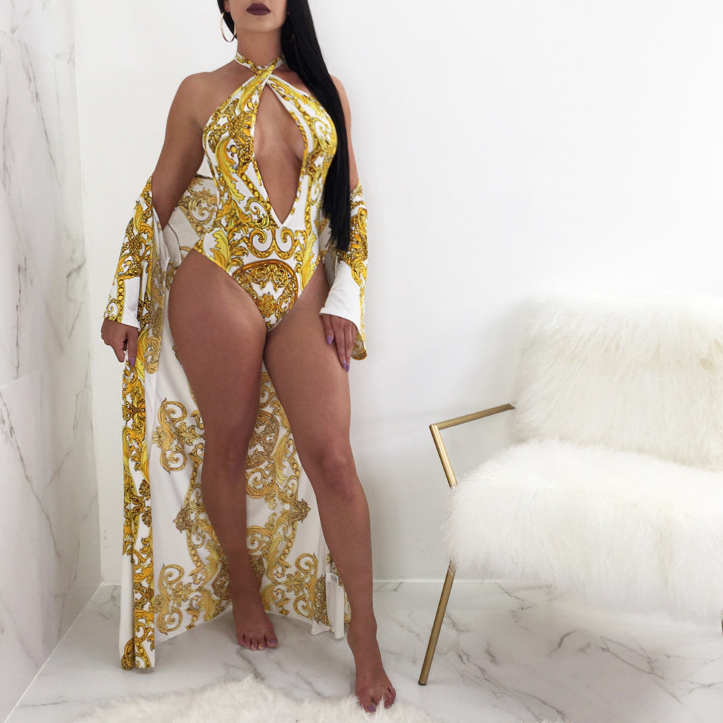 Royal Bandage 2 piece Print Bathing suits
