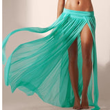 Sexy Maxi skirt  swimsuit cover up